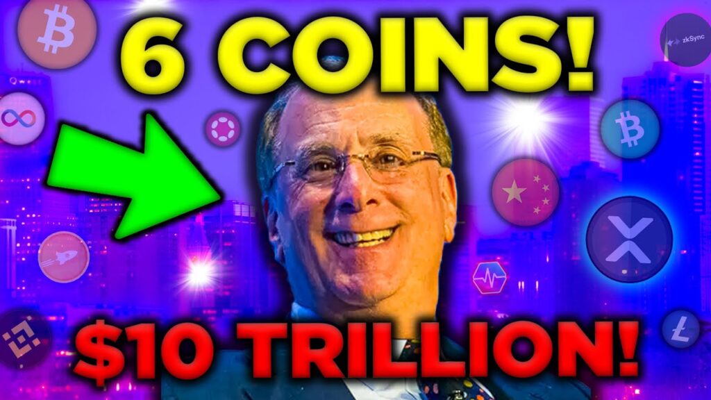BlackRock CEO Larry Fink goes ALL IN on Crypto! (6 Coins)